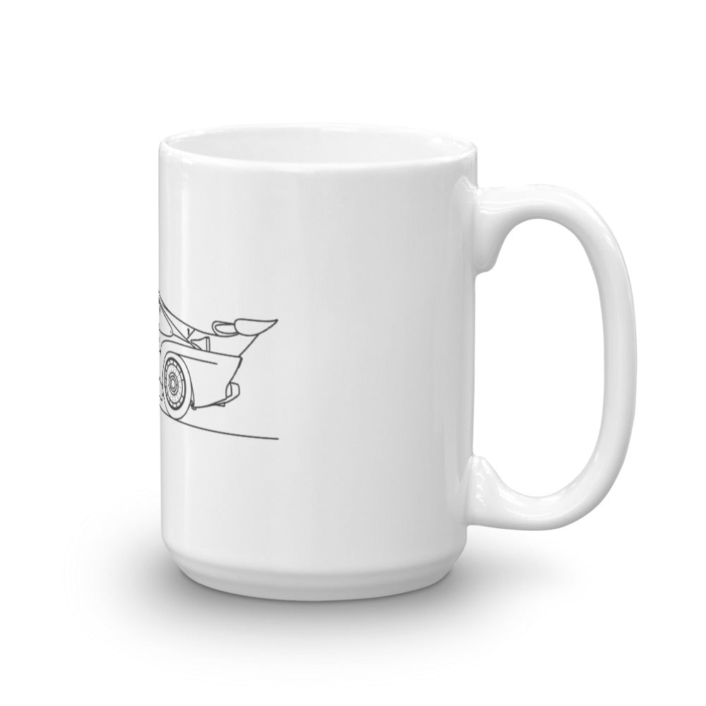 Porsche 911 935 K3 mug on display