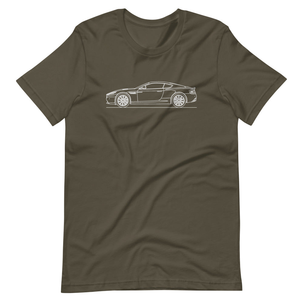 Aston Martin DB9 t-shirt in black color