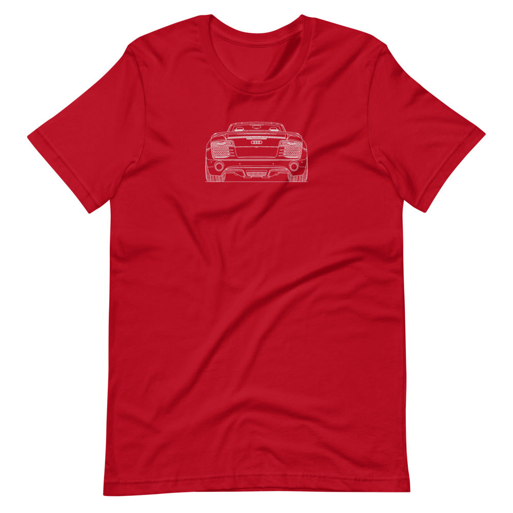 Audi R8 Type 42 Rear T-shirt