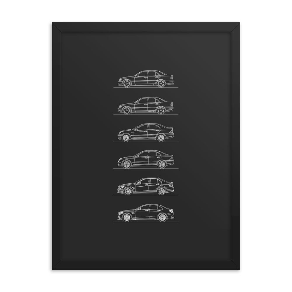 Mercedes-Benz C-Class AMG Evolution Poster