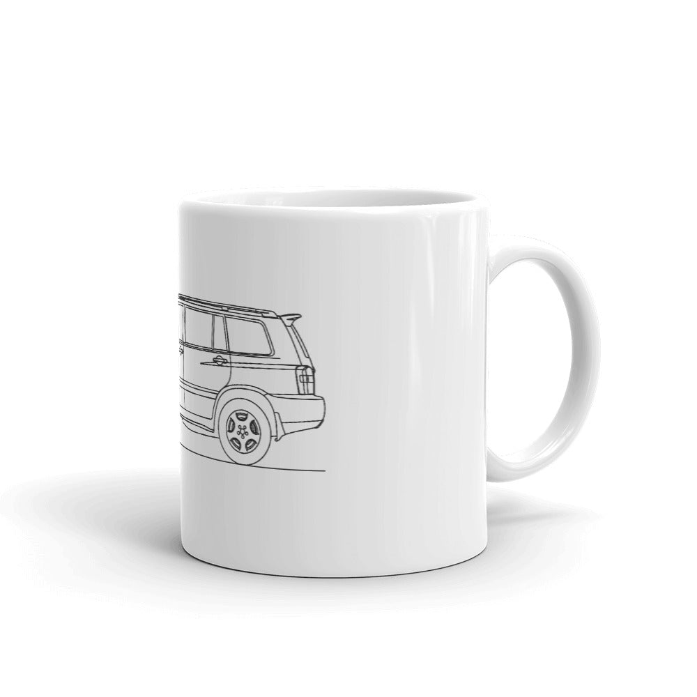 Toyota Highlander XU20 Mug