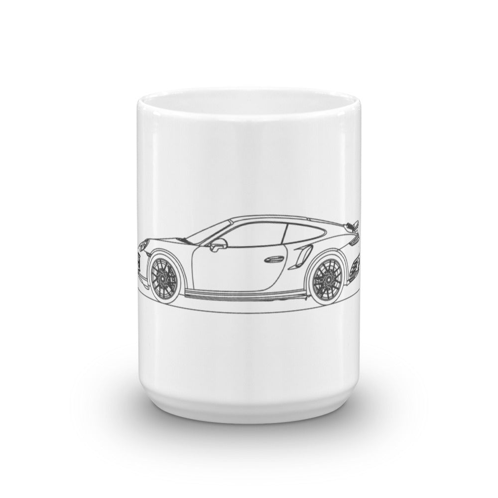 Porsche 911 991.2 Turbo S minimal mug