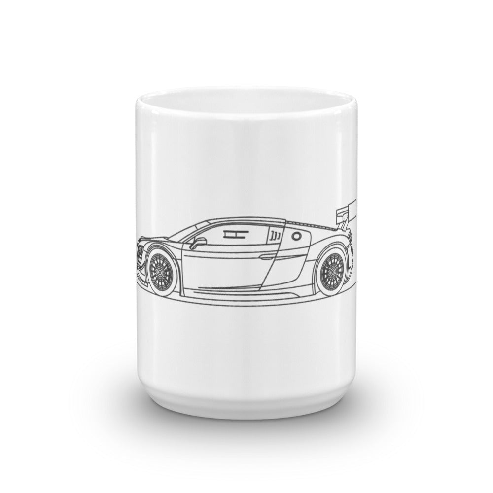Audi R8 LMS Ultra mug with sleek design