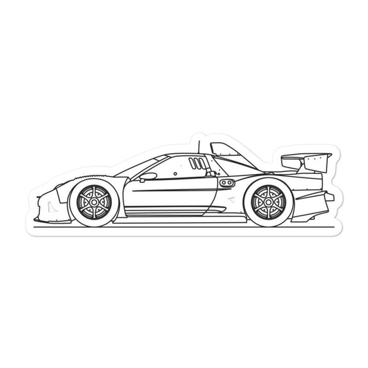 Acura NSX I GT500 Sticker - Artlines Design