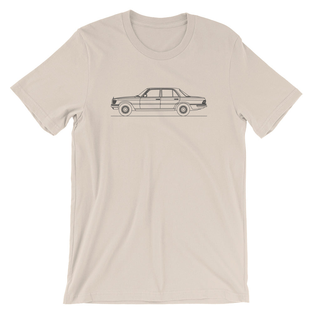 Mercedes Benz 450 SEL W116 t-shirt design