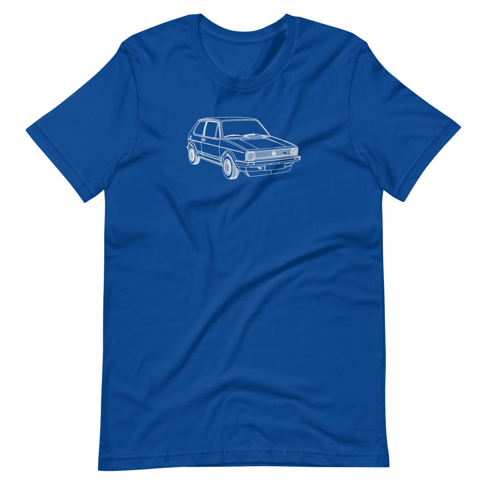 Volkswagen Golf GTI MK1 FTQ t-shirt design