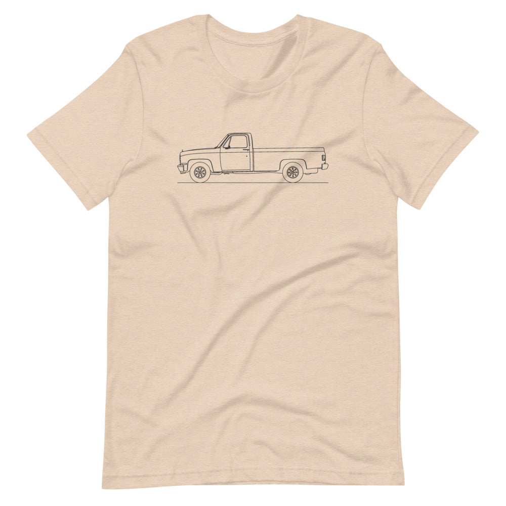 Chevrolet C/K 3rd Gen T-shirt Heather Dust - Artlines Design
