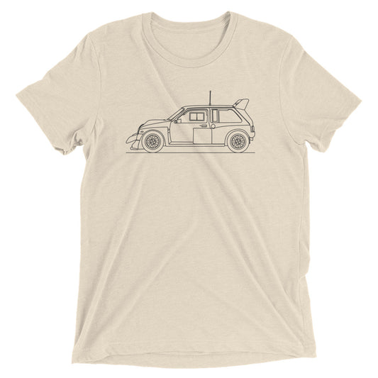 Metro 6R4 Line Drawing graphic on t-shirt