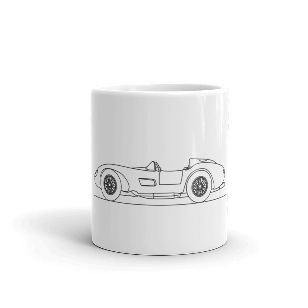 Ferrari 625 Outline Mug with vibrant design