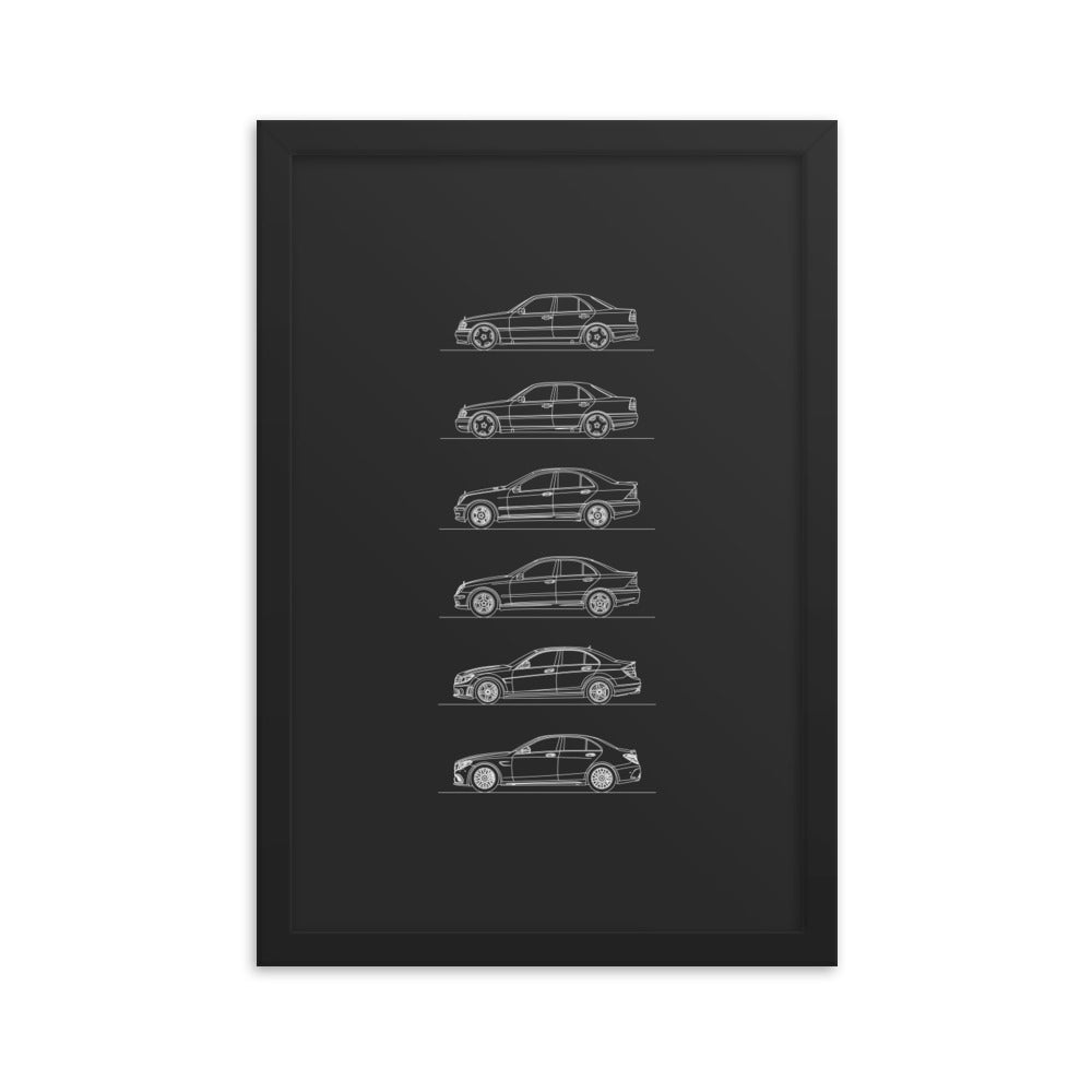Mercedes-Benz C-Class AMG Evolution Poster