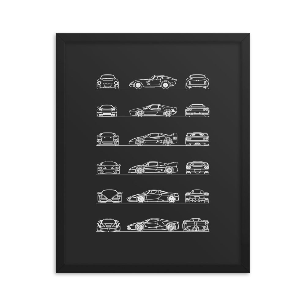 16x20 art print featuring a colorful design