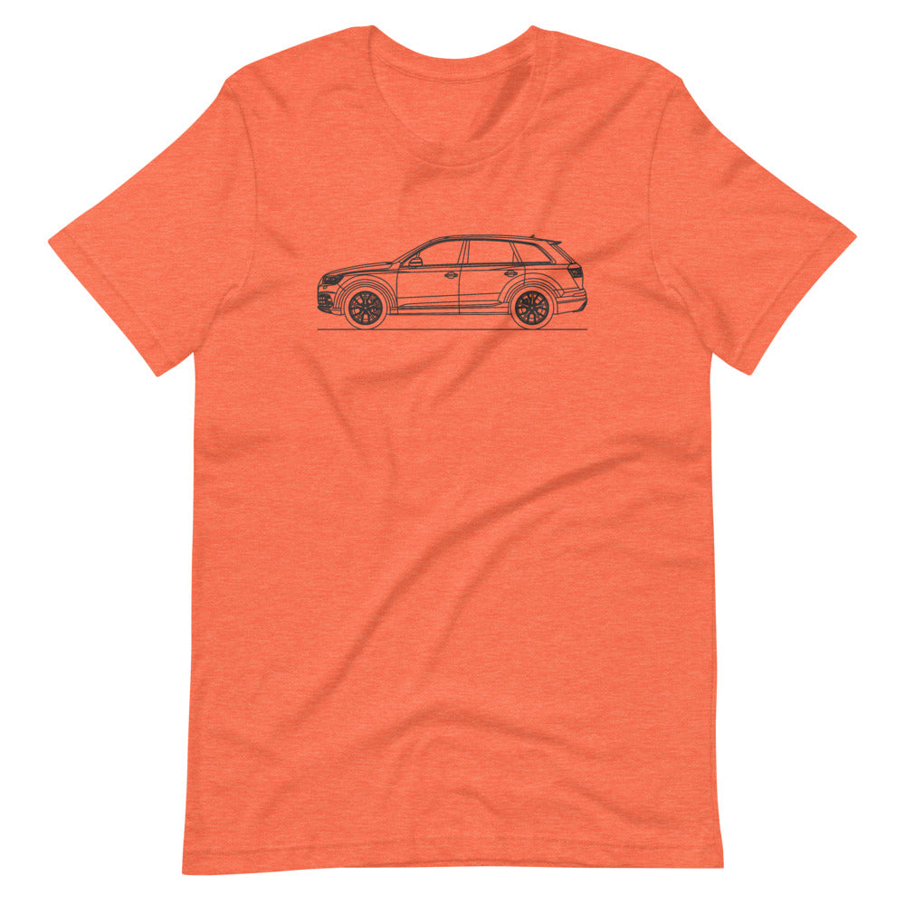 Audi 4M SQ7 t-shirt displayed on a plain background.