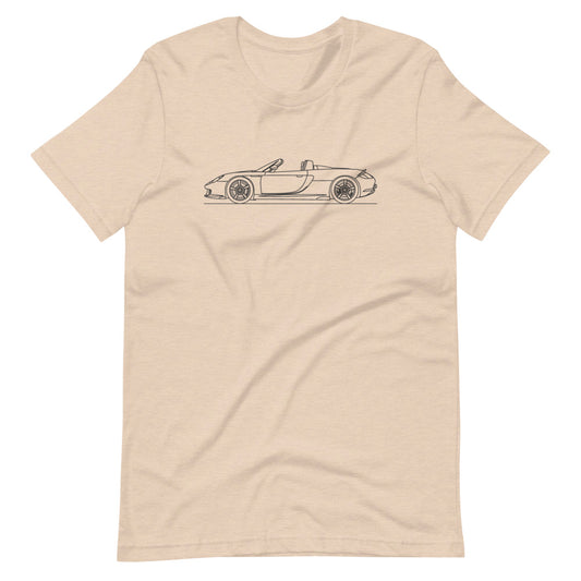 Porsche Carrera GT T-shirt Heather Dust - Artlines Design
