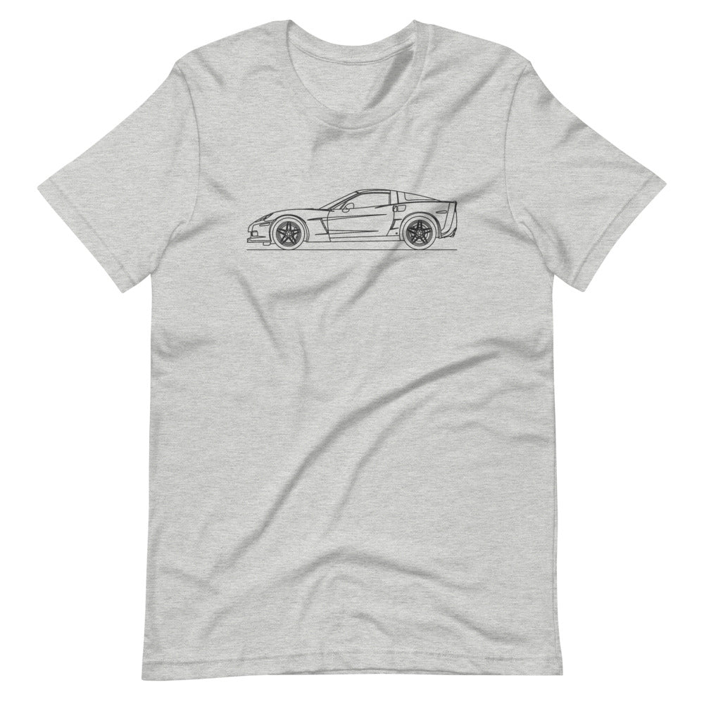 Chevrolet Corvette C6 Z06 T-shirt Athletic Heather - Artlines Design