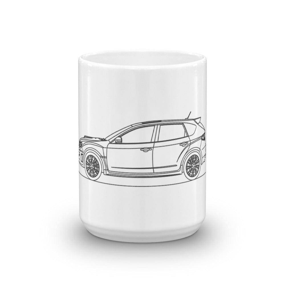 Subaru WRX STI Hatchback 3rd Gen Mug