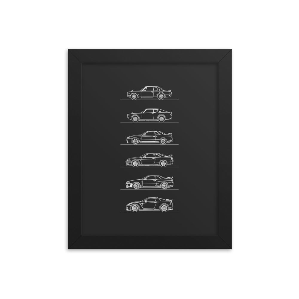 Nissan GT-R Evolution Poster