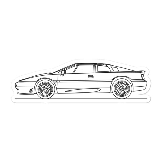 Lotus Esprit S4 Sticker - Artlines Design