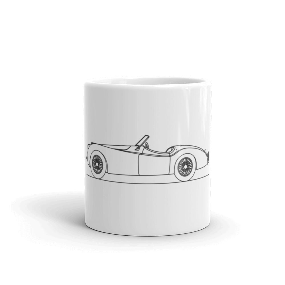 Jaguar XK120 Mug