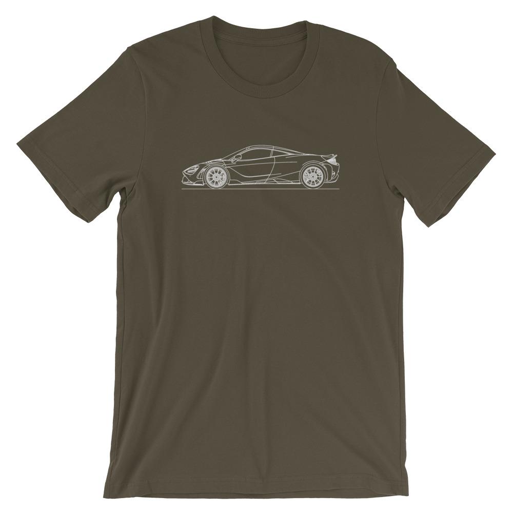 McLaren 765LT t-shirt in vibrant colors