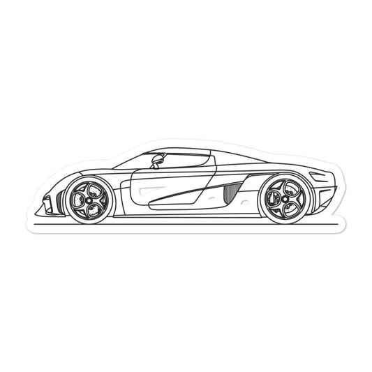 Koenigsegg Regera Sticker - Artlines Design