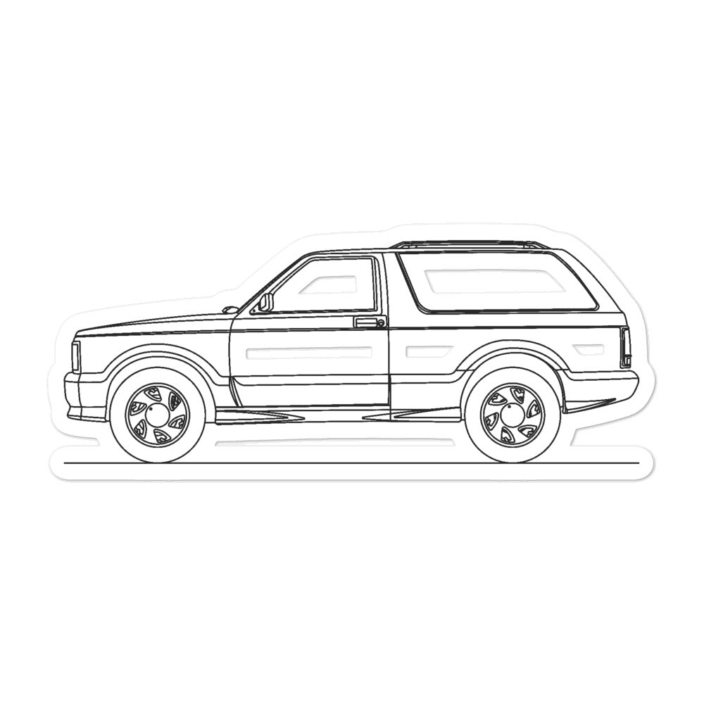 GMC Typhoon Sticker