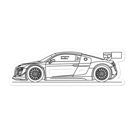 Audi R8 LMS Ultra Outline car sticker design