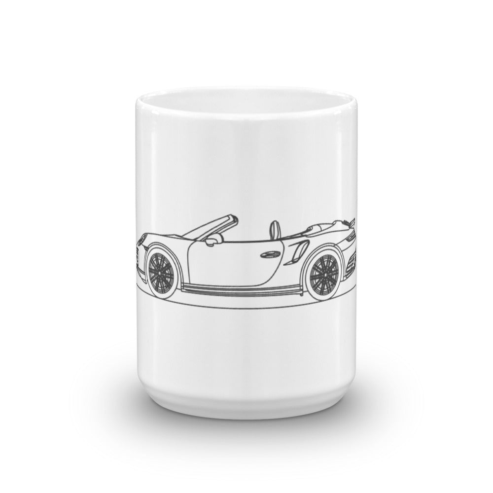 Porsche 911 991.2 Turbo S Cabrio Mug