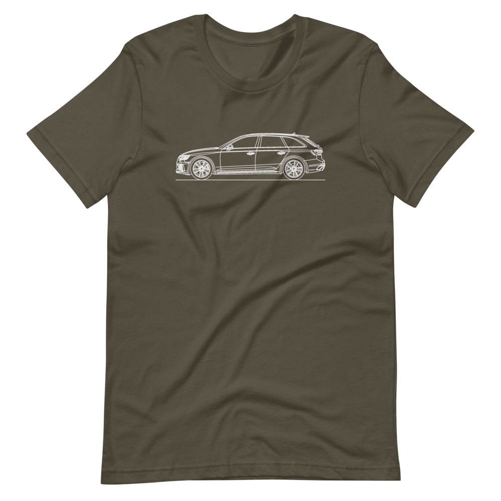 audi b9 rs4 avant t-shirt design on fabric