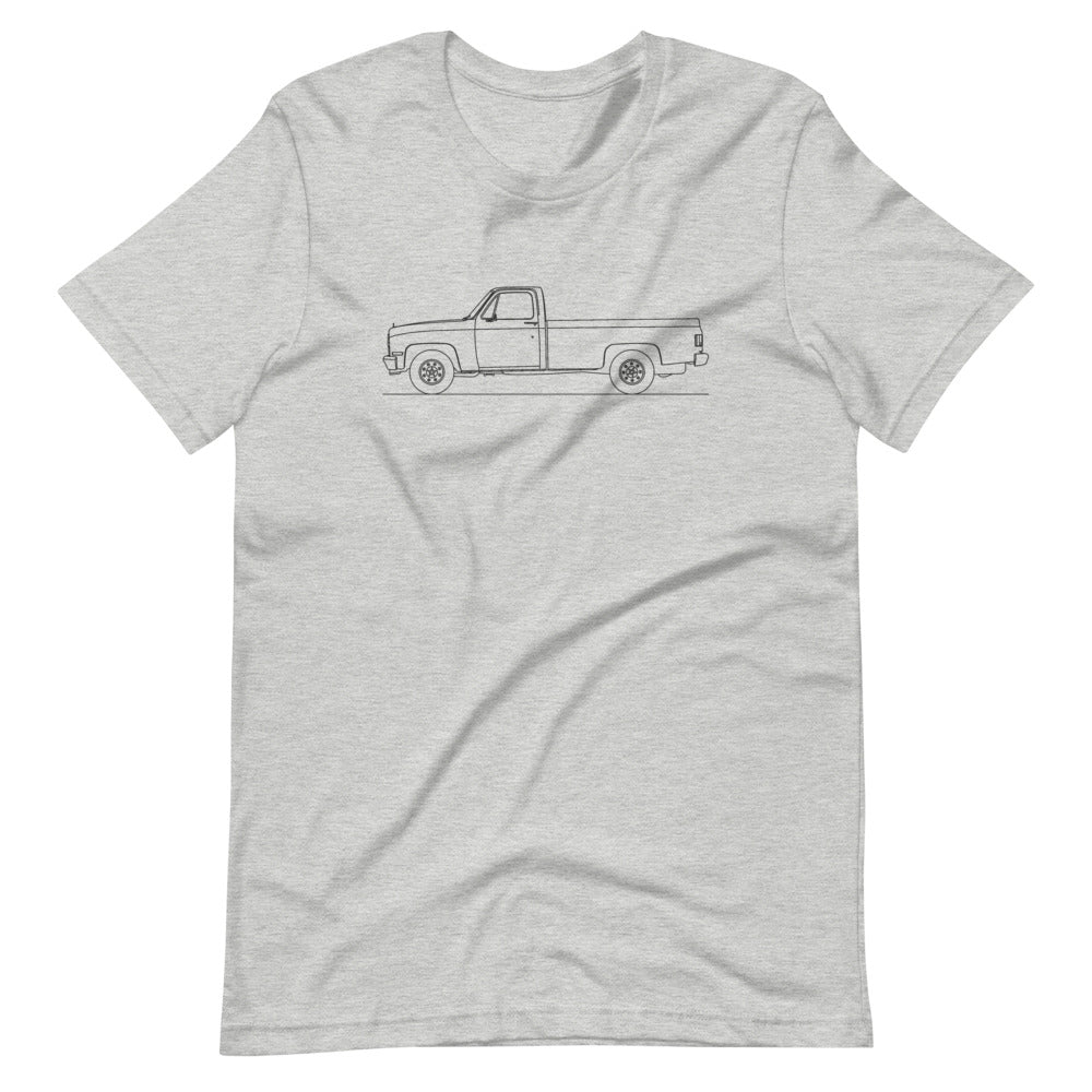 Chevrolet C/K 3rd Gen T-shirt Athletic Heather - Artlines Design