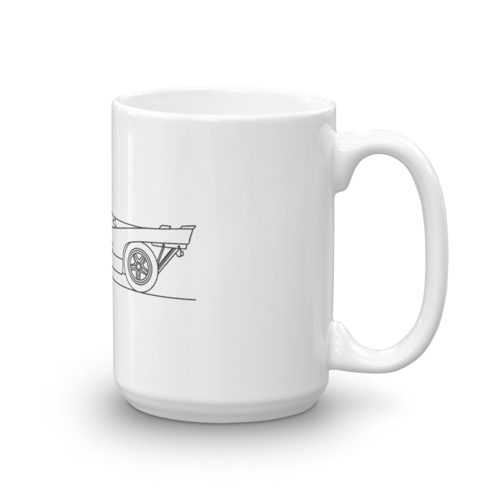 Porsche 917 mug featuring sleek design