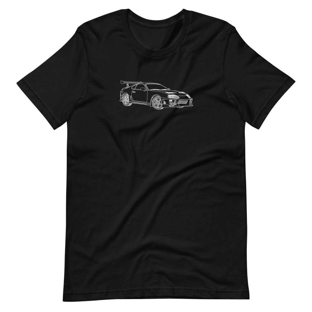 brians toyota supra ftq t-shirt design