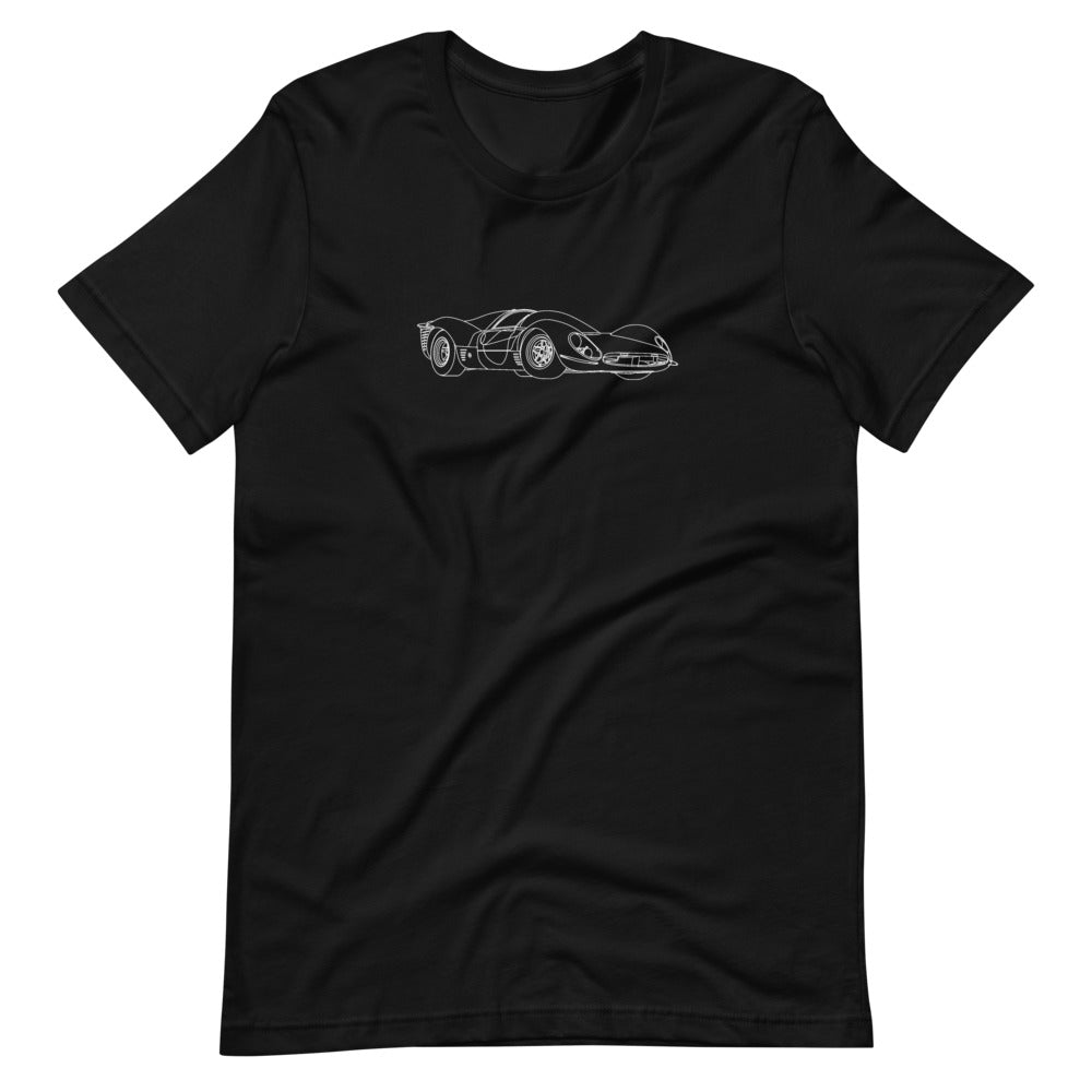 Ferrari 330 P4 FTQ t-shirt design displayed