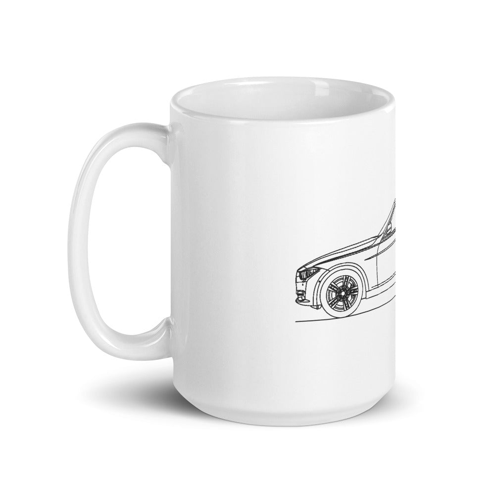 BMW F31 328i touring mug on display