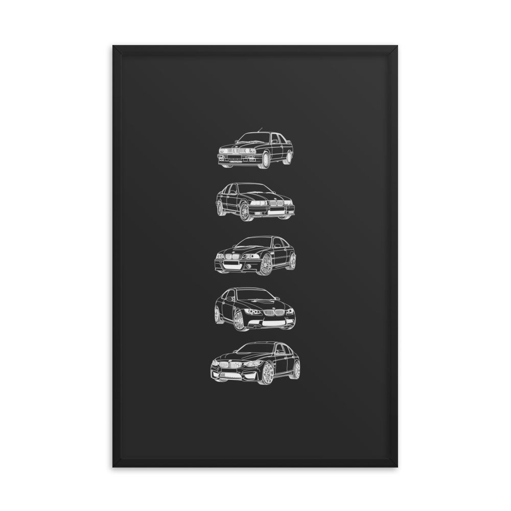 BMW M3 FTQ Evolution Poster