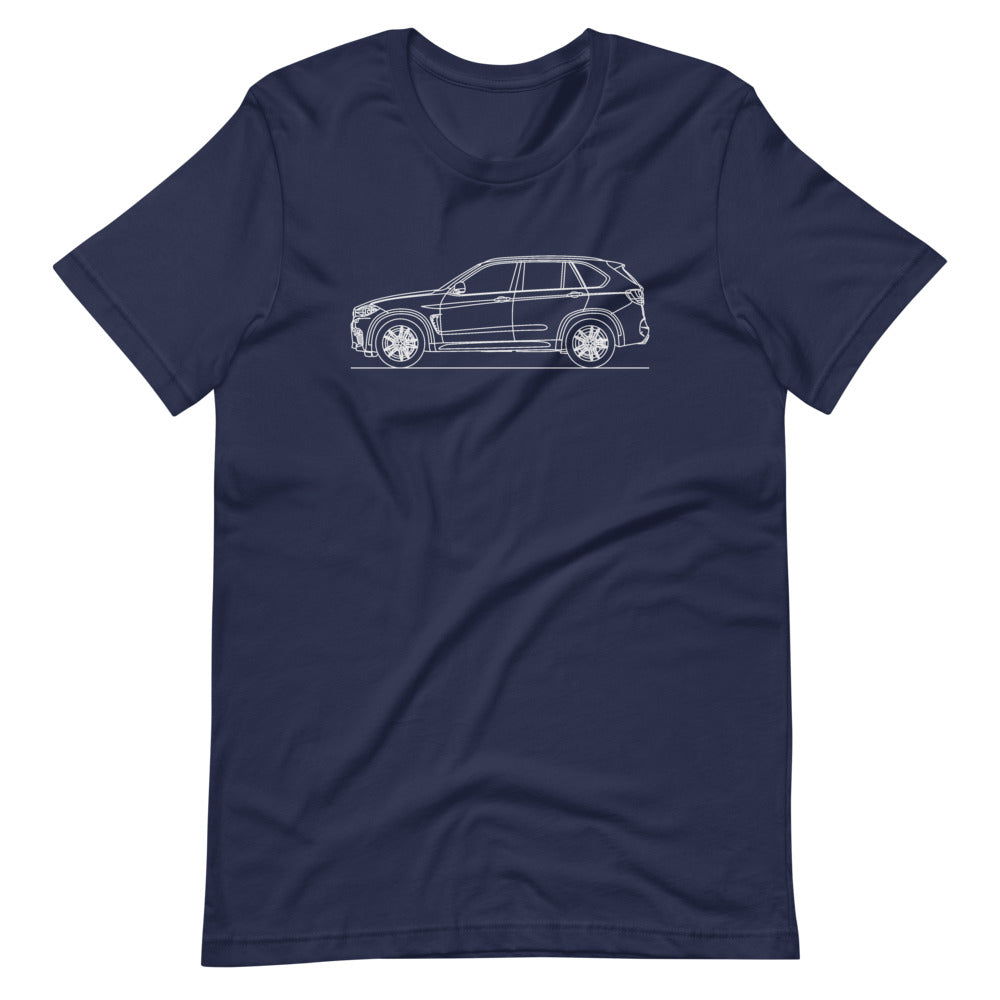 BMW F85 X5 M T-shirt Navy - Artlines Design