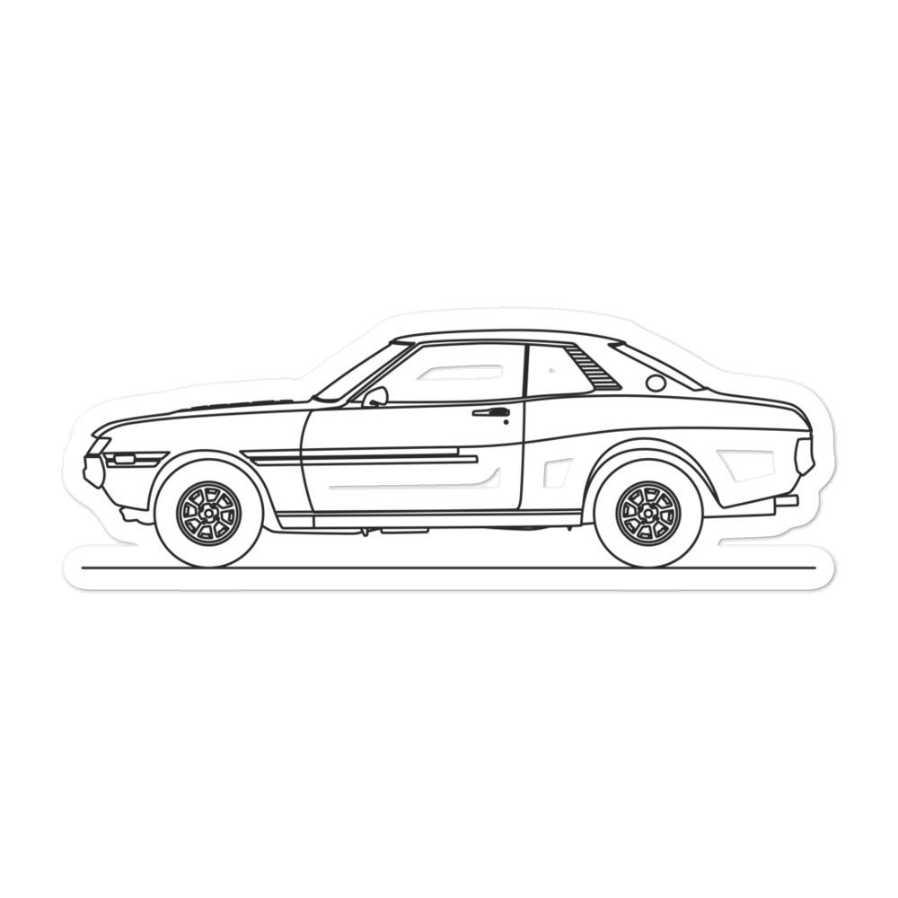 Toyota Celica A20 Sticker - Artlines Design