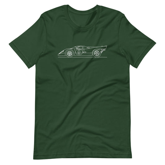 Porsche 917 T-shirt Forest - Artlines Design