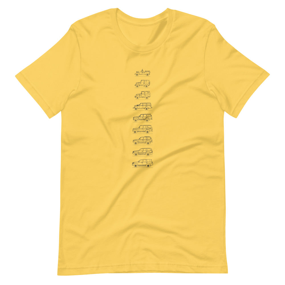 Toyota Land Cruiser Evolution t-shirt design
