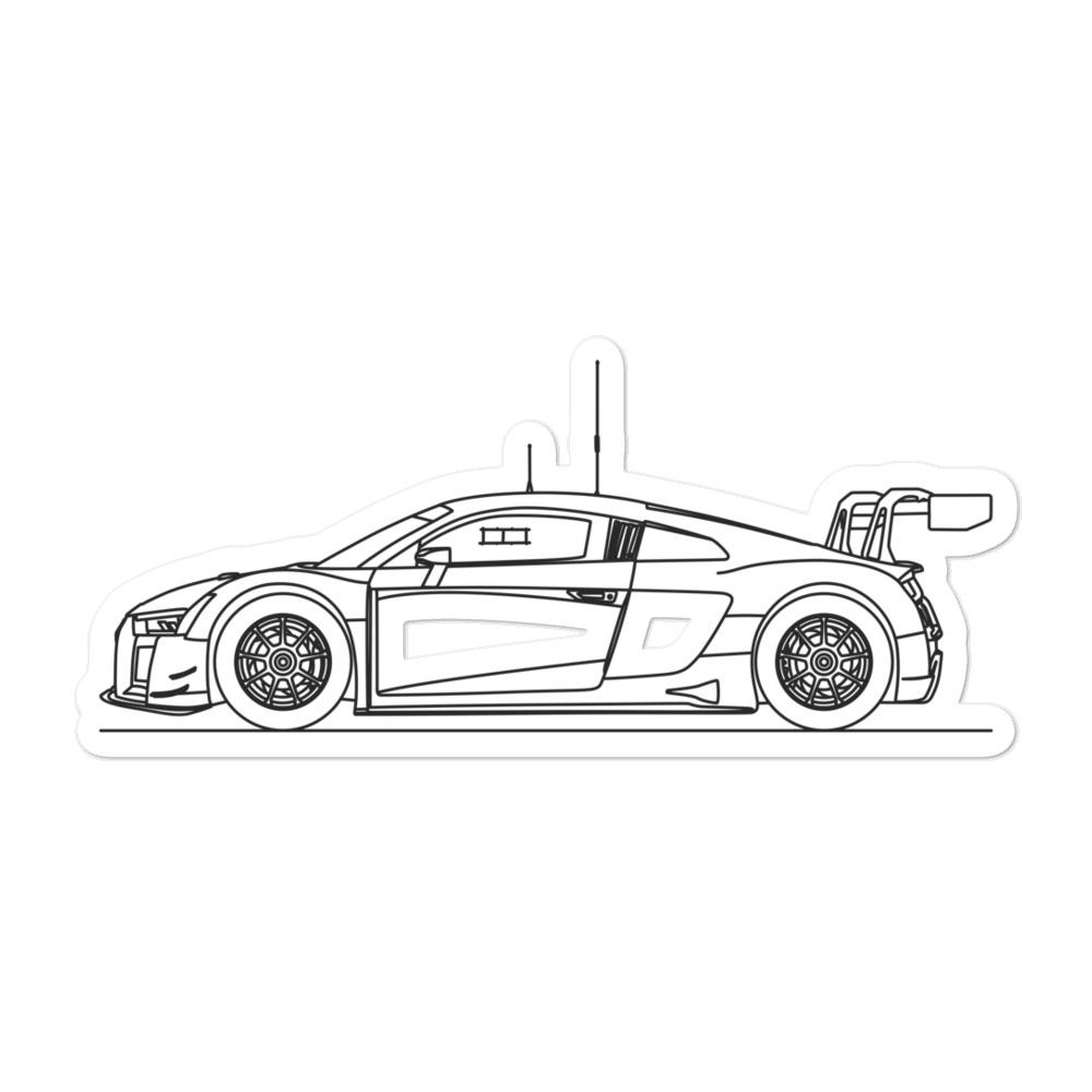 Audi R8 LMS Sticker - Artlines Design