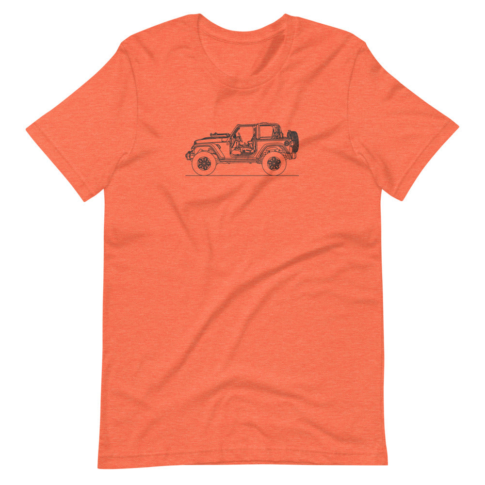 Jeep Wrangler Rubicon JL t-shirt design