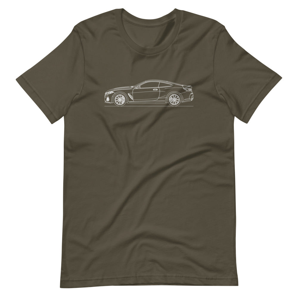 BMW G15 M850i T-shirt Army - Artlines Design