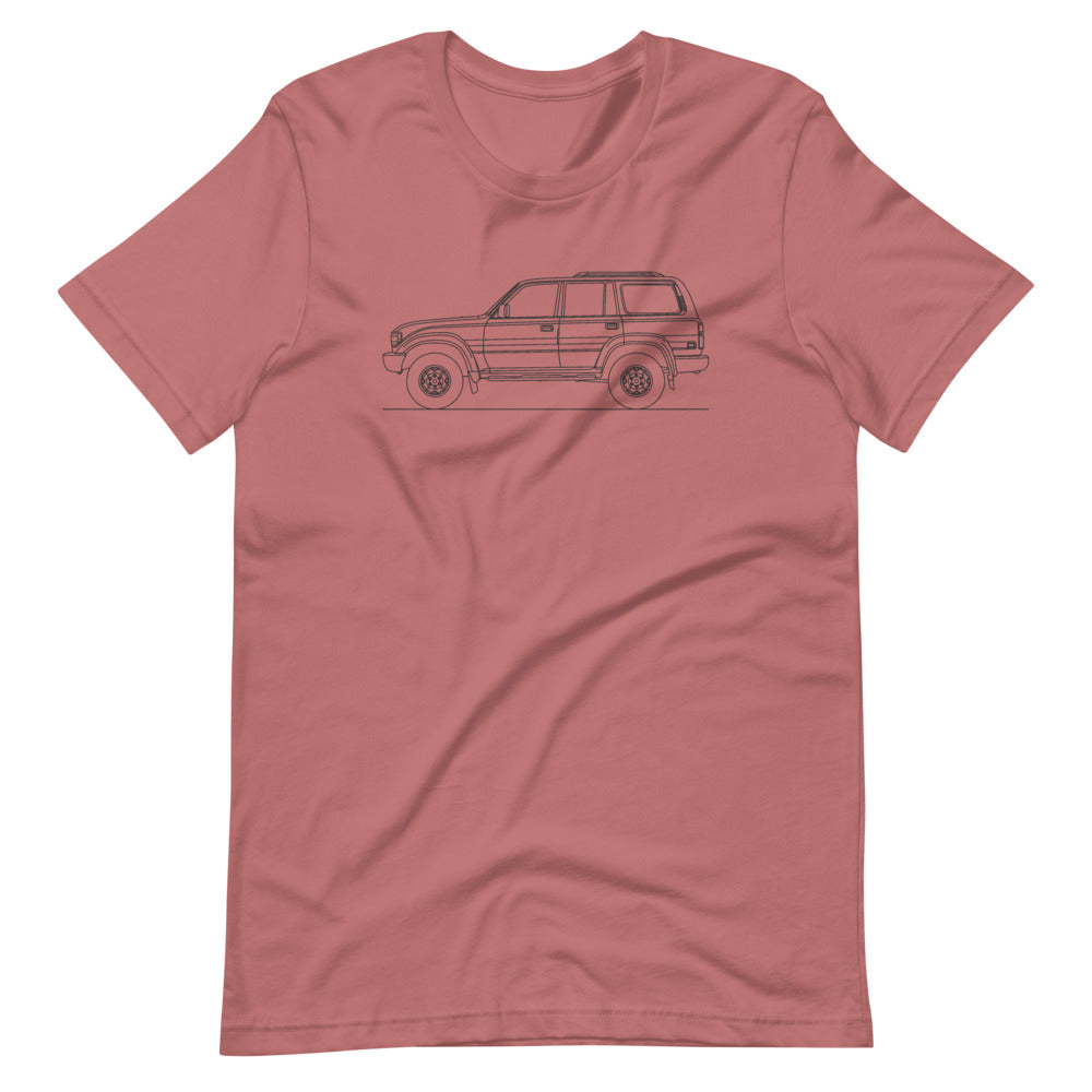 Toyota Land Cruiser FJ80 t-shirt design