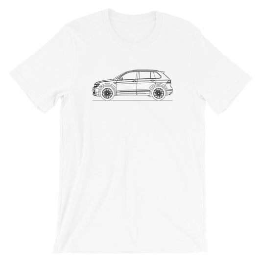 Volkswagen Tiguan II R-Line t-shirt design
