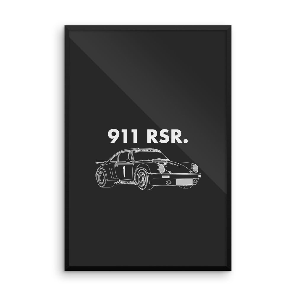 Porsche 911 1974 RSR Poster