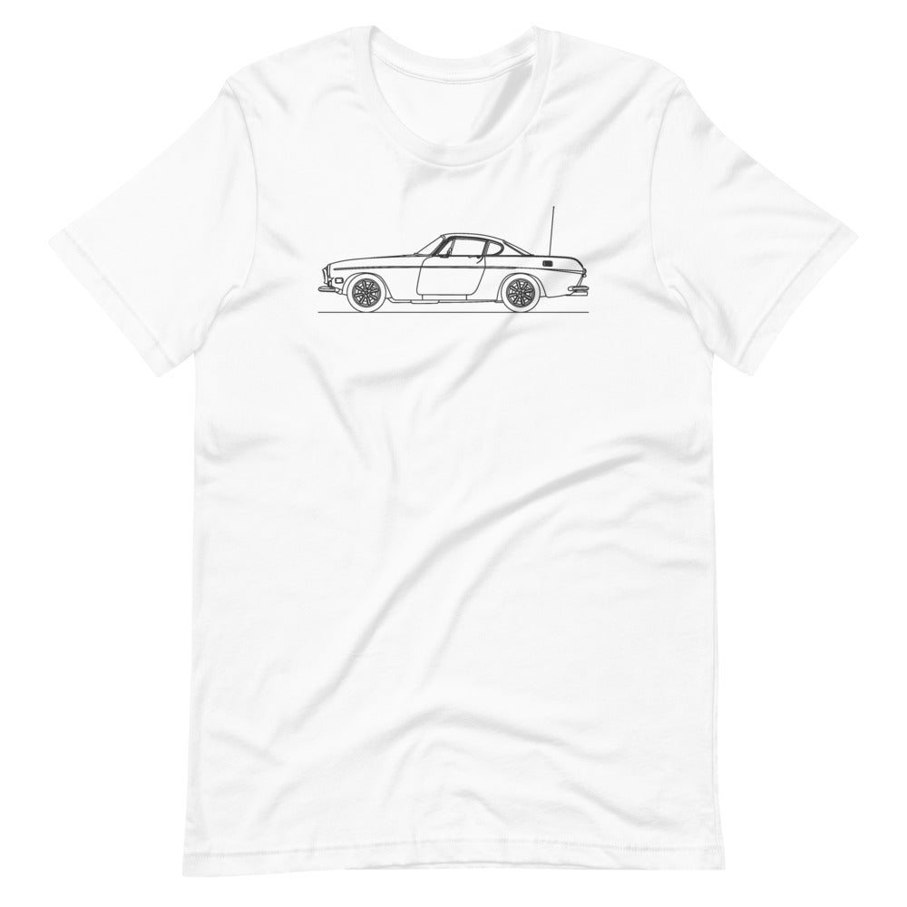 Volvo P1800 t-shirt displayed on a model