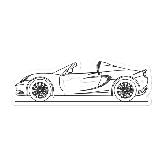 Lotus Elise Sticker - Artlines Design