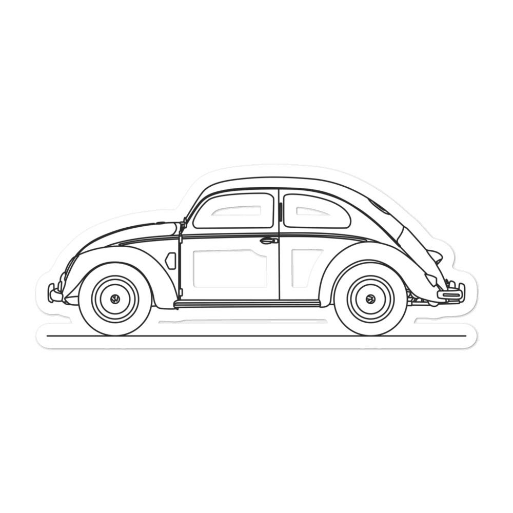 Volkswagen Beetle I Sticker - Artlines Design