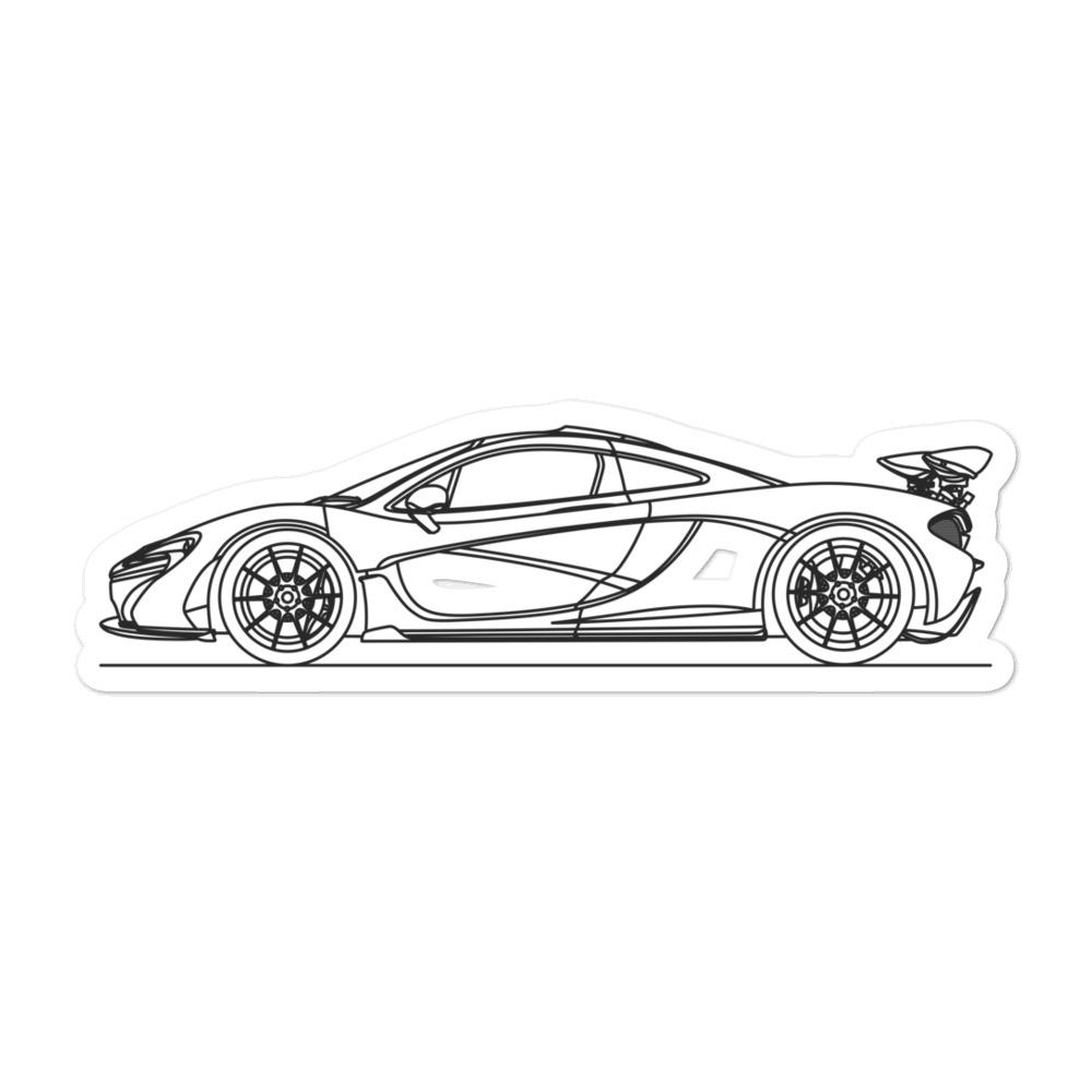 McLaren P1 Sticker - Artlines Design