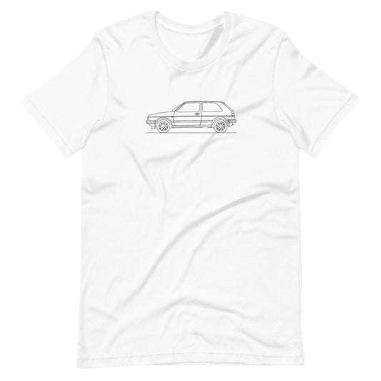 Volkswagen Golf GTI MK2 t-shirt design