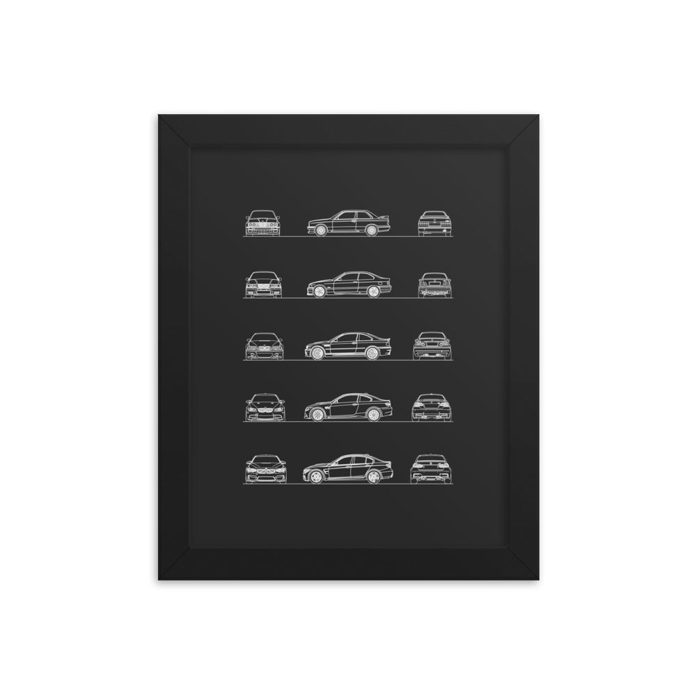 BMW M3 Evolution FSR Poster